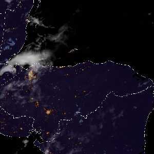 météo tropicale : Image satellite .