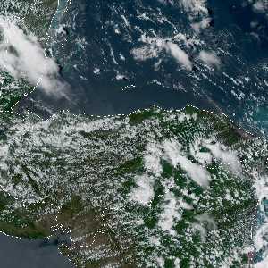 météo tropicale : Image satellite .