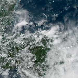 météo tropicale : Image satellite .