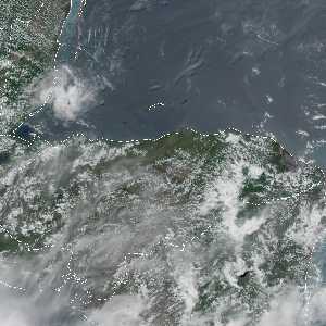 météo tropicale : Image satellite .