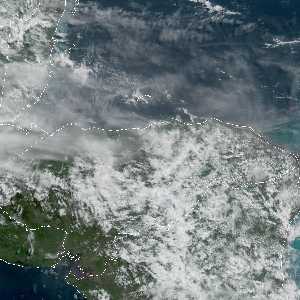 météo tropicale : Image satellite .