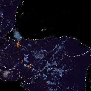 météo tropicale : Image satellite .