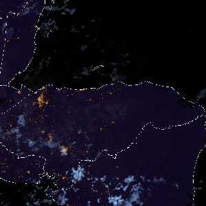 météo tropicale : Image satellite .