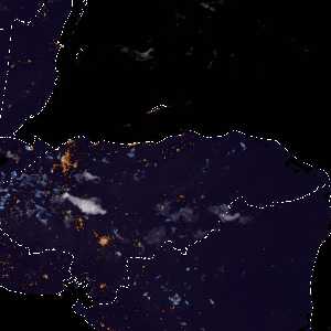 météo tropicale : Image satellite .