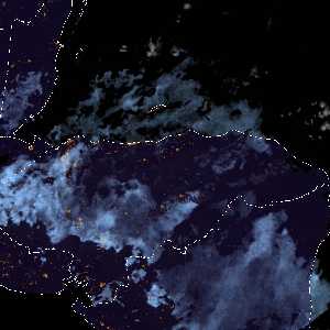 météo tropicale : Image satellite .