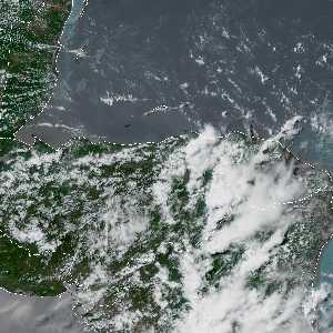 météo tropicale : Image satellite .