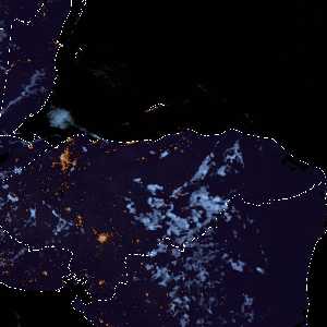 météo tropicale : Image satellite .