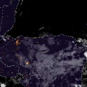 météo tropicale : Image satellite .