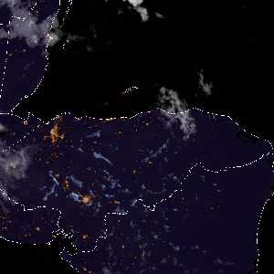 météo tropicale : Image satellite .