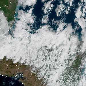 météo tropicale : Image satellite .