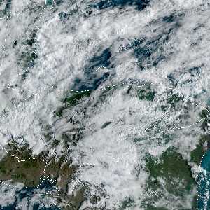 météo tropicale : Image satellite .