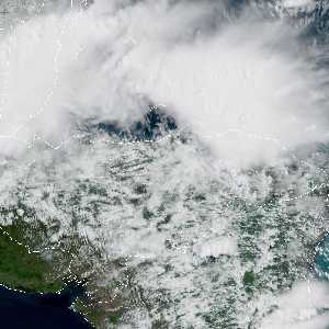 météo tropicale : Image satellite .