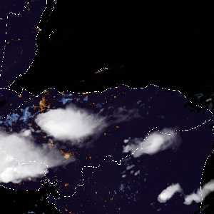 météo tropicale : Image satellite .