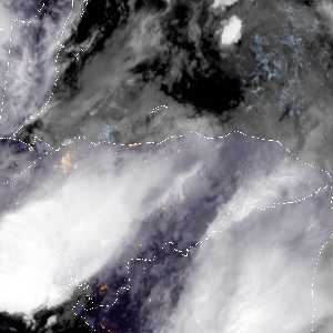 météo tropicale : Image satellite .