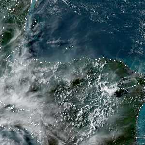 météo tropicale : Image satellite .
