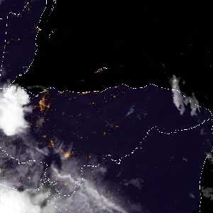 météo tropicale : Image satellite .