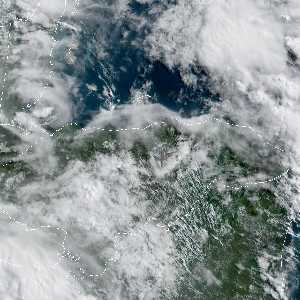 météo tropicale : Image satellite .