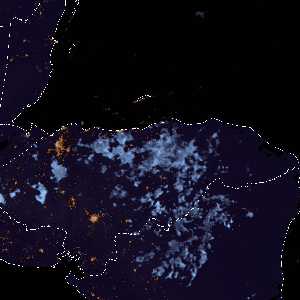 météo tropicale : Image satellite .