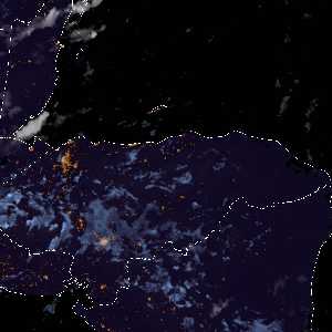 météo tropicale : Image satellite .