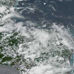 météo tropicale : Image satellite .