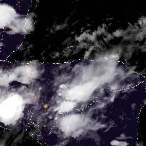 tropical weather: Satellite image.