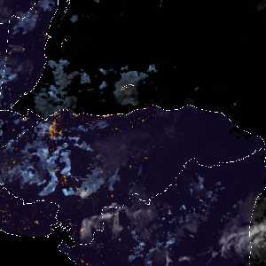 météo tropicale : Image satellite .