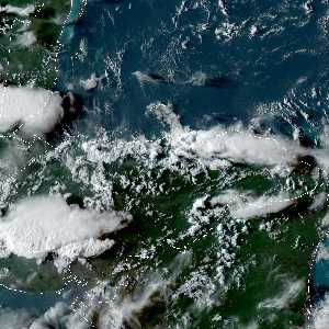 météo tropicale : Image satellite .