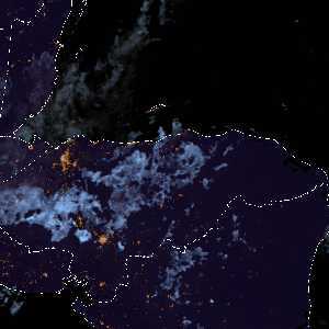 météo tropicale : Image satellite .