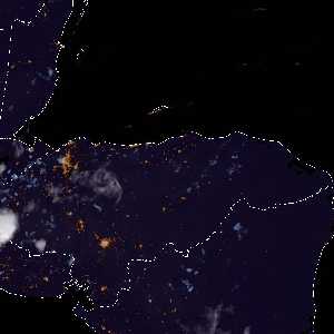 météo tropicale : Image satellite .