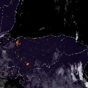 météo tropicale : Image satellite .