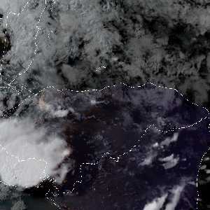 météo tropicale : Image satellite .