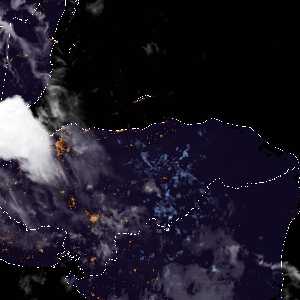 météo tropicale : Image satellite .