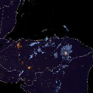 météo tropicale : Image satellite .