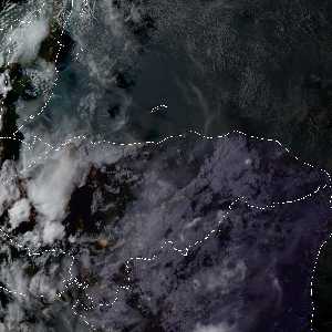 météo tropicale : Image satellite .