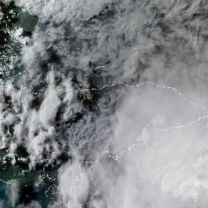 météo tropicale : Image satellite .
