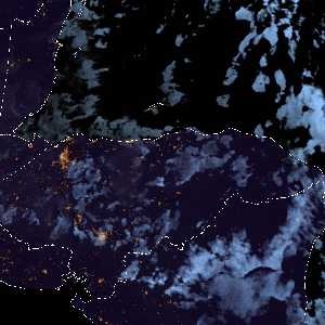 météo tropicale : Image satellite .