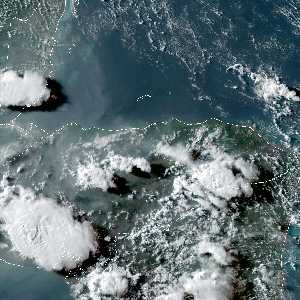 météo tropicale : Image satellite .