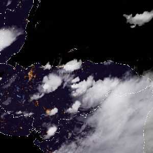 météo tropicale : Image satellite .