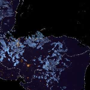 météo tropicale : Image satellite .
