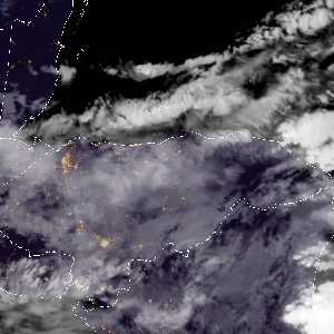 météo tropicale : Image satellite .