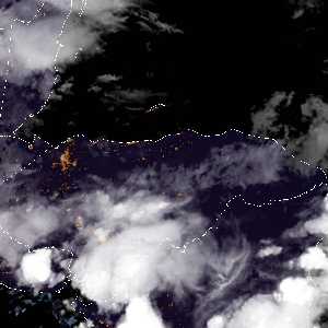 météo tropicale : Image satellite .
