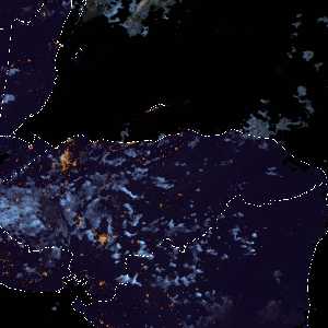 météo tropicale : Image satellite .