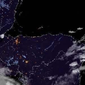 météo tropicale : Image satellite .