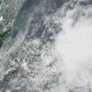 météo tropicale : Image satellite .