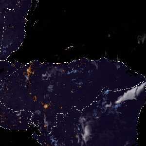 météo tropicale : Image satellite .