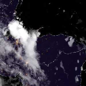 météo tropicale : Image satellite .