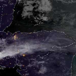 météo tropicale : Image satellite .