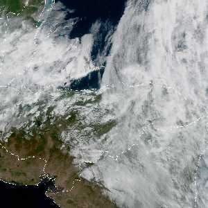 météo tropicale : Image satellite .