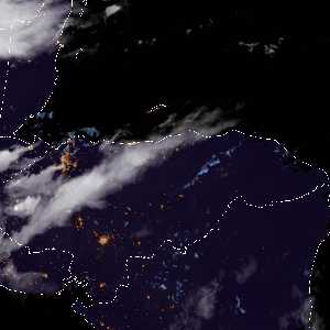 météo tropicale : Image satellite .