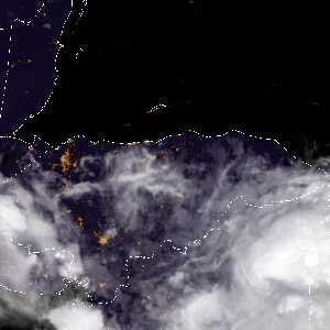 météo tropicale : Image satellite .